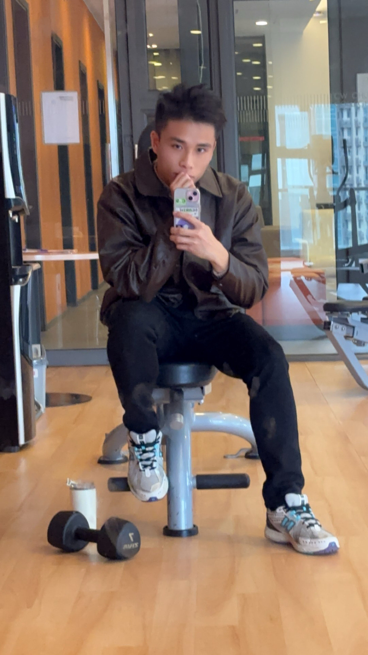 A recent random photo taken at gym.